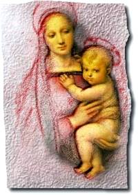 María con el Niño