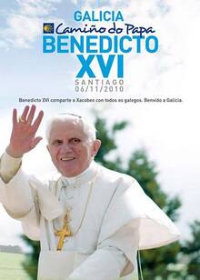 Viaje del Papa Benedicto XVI a Santiago de Compostela el 6 de noviembre de 2010