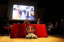 Clausura del Jubileo en Almodóvar del Campo con homenaje a todos los voluntarios - Contemplado una pieza del montaje audiovisual que repasaba algunos de los momentos vividos