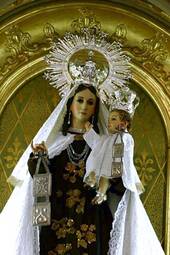 Virgen del Carmen,  patrona de Almod&oacute;var del  Campo